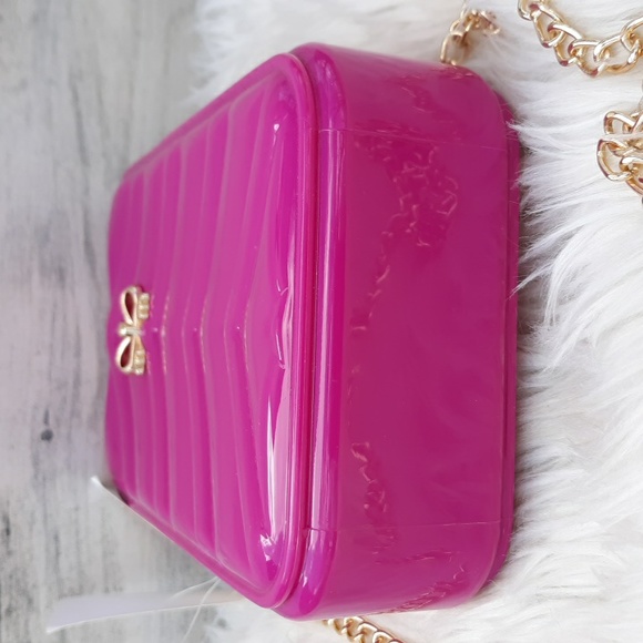 NWT VEGAN EST. 2005 JELLY CROSSBODY BOX BAG - Picture 4 of 9